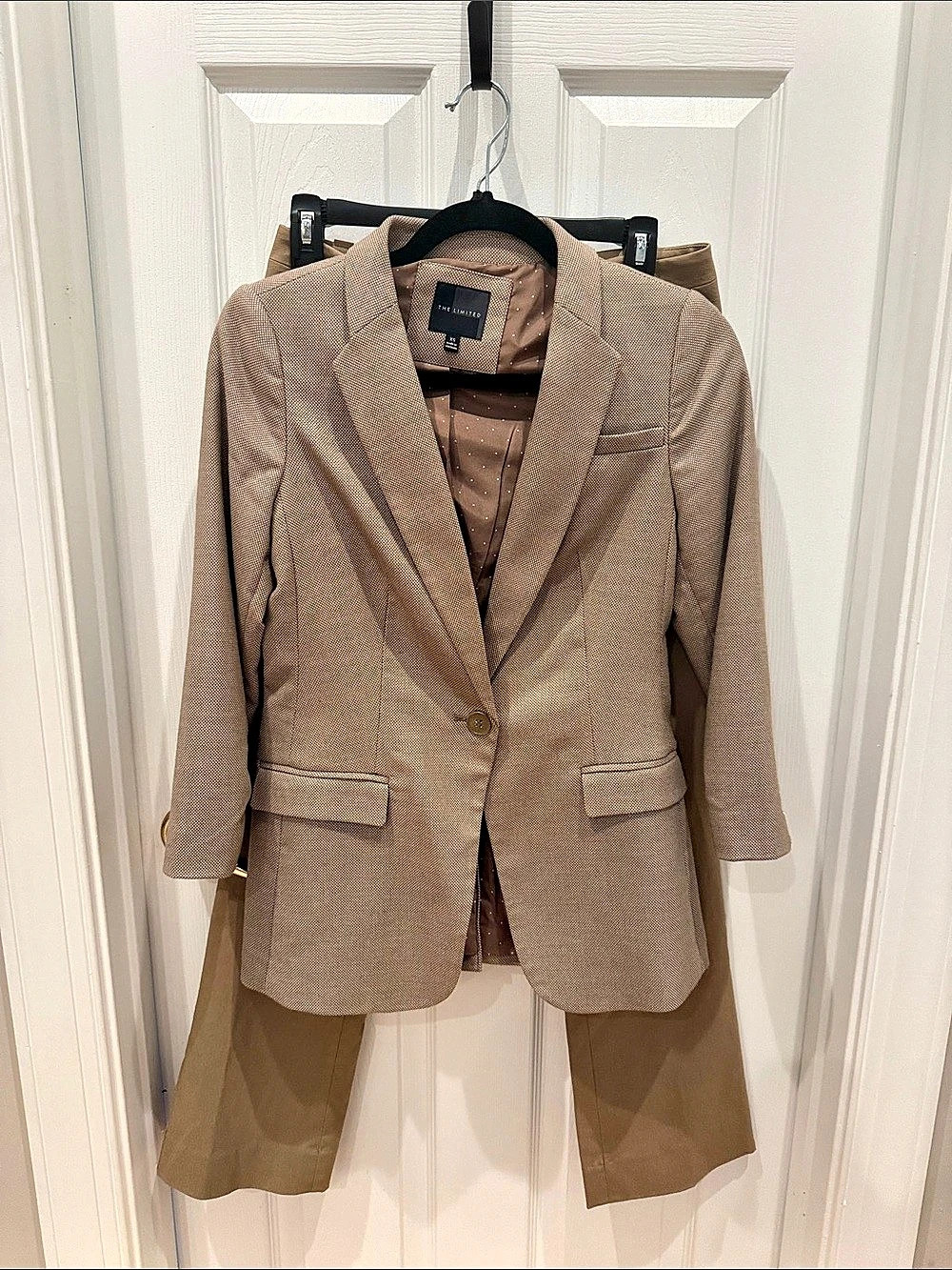 The Limited Exact Stretch Blazer & Pants Set XS Jacket, Size 2 Panta